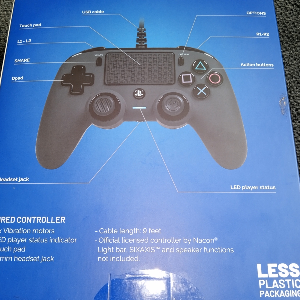 Wired Controller for PlayStation - Black